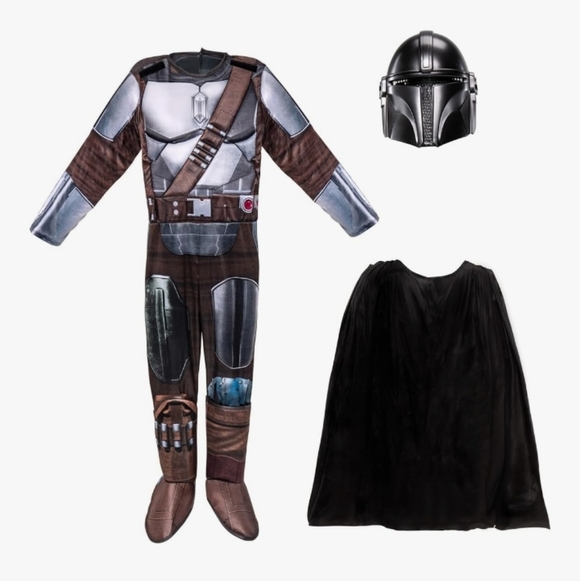🆕️🤿Star Wars The Mandalorian Child Costume - Small - Picture 2 of 6